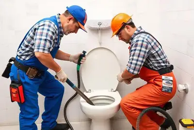 Equipe profissional de desentupimento em Praia Grande